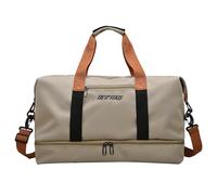 Overnight Travel Duffel - Bolsa de de semana para hombre y mujer | bolsa de equipaje de mano, bolsa de viaje con múltiples compartimentos, compartimento para equipaje y zapatero, organizador d