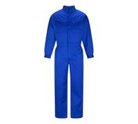 Overol de Trabajo para Hombre Tallas Grandes Mono de Manga Larga con Cremallera y Bolsillos Resistentes a La Suciedad Ropa de Trabajo de Una Pieza Traje de Protección para Pintores Taller Mecánico