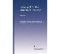 Oversight of the insurance industry: Blue Cross