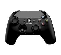 Oversteel - Tombac Mando Inalámbrica para juegos, Vibración, 8 Horas de Batería, Batería de Litio, USB y Bluetooth, PC/Switch/Smartphones/Tablet/Android TV, Color Negro