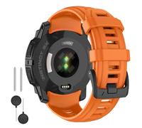 OVERSTEP Correa para Garmin Instinct 3 45mm, 22mm Silicona Deportiva Pulseras Repuesto Correa para Garmin Instinct E 45mm/Instinct 3 Solar 45 mm/Instinct 3 AMOLED 45 mm