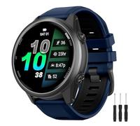 OVERSTEP Correas Compatible con Garmin Forerunner 970 965 955 945 935, 22mm Silicona de Pulsera para Descent G1/G1 Solar Quick Fit Correa