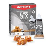 OVERSTIM.s- Energix Gel (10 tubos) - Gel energético para el deporte - Esfuerzos de resistencia de larga duración (ciclismo, running.) - Sabor caramelo