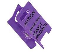 Overstimulated Hair Clip, Non Slip Humorous Fashion Accessories Do Not Approach Sign Hair Claws, for Thick Thin Long Hairs Women Girls Students Coworkers Friends