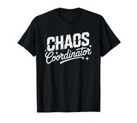 Overstimulated Moms Club Chaos Coordinator Certified Badge Camiseta