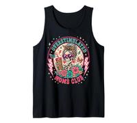 Overstimulated Moms Club Funny Mother's Day Skeleton Mom Camiseta sin Mangas