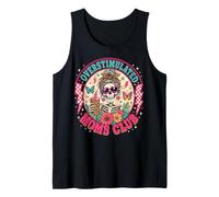 Overstimulated Moms Club Funny Mother's Day Skeleton Mom Camiseta sin Mangas