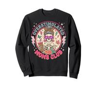 Overstimulated Moms Club Funny Mother's Day Skeleton Mom Sudadera