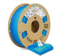 OVERTURE Filamento PLA Mármol 1.75mm, Filamento para Impresora 3D con Efecto Piedra Realista, 1kg (2.2 lbs) Carrete de Cartón, Precisión +/-0.02mm (Arrecife Coralino)