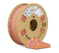 OVERTURE Filamento PLA Mármol 1.75mm, Filamento para Impresora 3D con Efecto Piedra Realista, 1kg (2.2 lbs) Carrete de Cartón, Precisión +/-0.02mm (Colores Pintados)