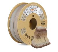 OVERTURE Filamento PLA Mármol 1.75mm, Filamento para Impresora 3D con Efecto Piedra Realista, 1kg (2.2 lbs) Carrete de Cartón, Precisión +/-0.02mm (Roca Fósil)