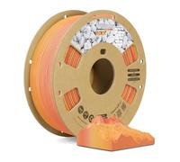 OVERTURE Filamento PLA Mármol 1.75mm, Filamento para Impresora 3D con Efecto Piedra Realista, 1kg (2.2 lbs) Carrete de Cartón, Precisión +/-0.02mm (Acantilado Desértico)