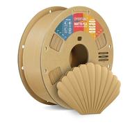 OVERTURE Mate PLA Filamento de 1,75 mm, Rollo PLA Mate 1kg Bobina de Cartón (2.2lbs), Precisión Dimensional +/- 0.02 mm(Madera Mate)