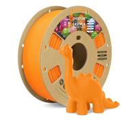 OVERTURE PLA Easy 1.75mm Filamento 3D para Principiantes, Extrusión Suave y Sin Deformaciones, 1kg Carrete de Cartón, +/- 0.02mm, Compatible con Impresoras FDM (Naranja Calabaza Easy)
