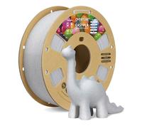 OVERTURE PLA Easy 1.75mm Filamento 3D para Principiantes, Extrusión Suave y Sin Deformaciones, 6kg Carrete de Cartón, +/- 0.02mm, Compatible con Impresoras FDM (Blanco*6 Easy)