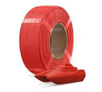 OVERTURE Refill PETG filamento 1.75 mm, filamento para impresora 3D sin carrete (Spoolless), PETG 1kg- Recarga para carrete reutilizable de Bambu Lab, precisión de +/- 0.02 mm (Rojo)