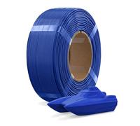 OVERTURE Refill PETG filamento 1.75 mm, filamento para impresora 3D sin carrete (Spoolless), PETG 1kg- Recarga para carrete reutilizable de Bambu Lab, precisión de +/- 0.02 mm (Azul)