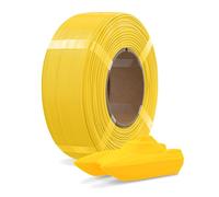 OVERTURE Refill PETG filamento 1.75 mm, filamento para impresora 3D sin carrete (Spoolless), PETG 1kg- Recarga para carrete reutilizable de Bambu Lab, precisión de +/- 0.02 mm (Amarillo)