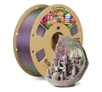 OVERTURE Shimmer EASY PLA Filamento 1,75 mm, Filamento Para Impresora 3D EASY PLA de 1 kg (2,2 lb), Precisión Dimensional +/- 0.02 mm(Shimmer Púrpura)