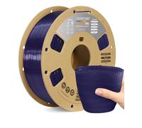 OVERTURE TPU High Speed Filamento 1.75mm, Alta Velocidad Flexible 95A Suave para Impresoras 3D Filamento, 1kg Carrete de Cartón, Precisión +/- 0.02 mm (HS TPU Morado Translúcido)