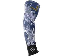 Overwatch 2 hanzo tatoo seamless gaming arm sleeve, m