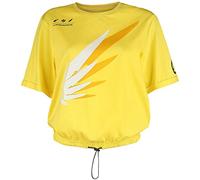 Overwatch Mercy's Wings Mujer Camiseta Amarillo M 100% algodón Regular