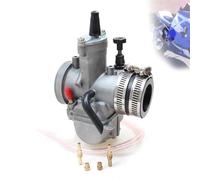 OVHXCJN Carburador Universal 2T 4T para Motocicleta para K&eihin Koso Oko para P&W&K 21 24 26 28 30 32 34mm con Power Jet para Motor De Carreras