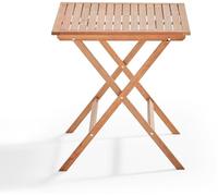 Oviala Mesa cuadrada de eucalipto