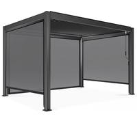 Oviala - Pergola bioclimática (3 x 4 m), color gris