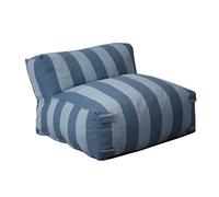 Oviala - Sillón de jardín a rayas para sofá modular, color azul Pacific - Mixi