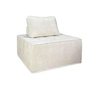 Oviala Sillón de Tela para Sofá Modular con Cojín Crudo