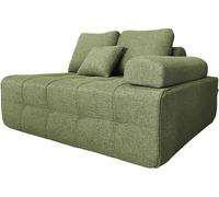 Oviala Sillón Izquierdo para Sofá Modular de Tela con Cojines Verde