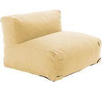 Oviala - Sillón de jardín para sofá modular, color amarillo claro