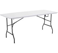 Oviala Tabla plegable de PEHD de 180 cm