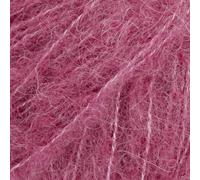 Ovillo de hilo de seda superfina, gotas de seda de alpaca cepillada, ligera y cálida, 470 g por ovillo 08 Heather