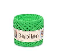 Ovillo de hilo Fettuccini Zpagetti, para tejer a crochet, máscara y orejas, algodón, macramé, color verde manzana