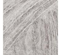 Ovillo de lana de alpaca y seda mullida, gotas de seda de alpaca cepillada, ligero y cálido, 1.8 onzas 153 yardas por bola