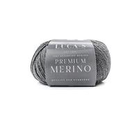 Ovillo de lana merino prémium de 4 capas, Superwash Baby Merino - 100 % pura lana merino extrafina para tejer ganchillo, ovillo de 50 g