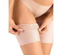 OVISSA Bandas de Muslo Flexibles antirozaduras en los Muslos con un Forro de satén Bandas adelgazantes Invisibles Debajo de la Ropa Tira antifricción Esencial para Todas Las Mujeres TS500