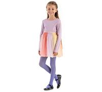 OVISSA Mallas ultra suaves para cualquier actividad, mallas de ballet y teatro para niños y niñas, medias de microfibra para niños 1 par de 50 deniers ZUZA