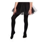 OVISSA Medias de Ballet para Niñas 80 DEN - Resistentes y Elásticas - Negro 104-122 cm