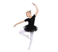 OVISSA Medias de Ballet para Niñas Lisas 40 DEN Suaves Elásticas y Resistentes Blanco 146-164 cm