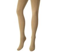 OVISSA Medias gruesas italianas para mujer de lana acrílica de 180 denier suaves opacas para mujer, medias elásticas sólidas con cintura reforzada de punta fuerte, medias tallas S-XL, Opal, L