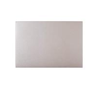 OVLIIYWZY 2 Pcs Leather Table Place Mats Western Table Pads Tableware Solid Color Bowl Mat Home Kitchen Accessories