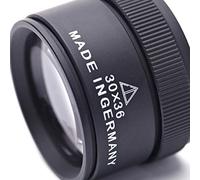 OVLIIYWZY Mini Lupa de Bolsillo de Mano 30X 36 mm HD Lupa Lente de Vidrio óptico Lupa para Sellos de Monedas joyería Lupa Matrimonio