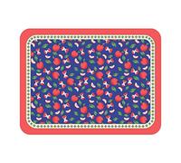 OVLIIYWZY Placemats Home Printing Insulation Mat Waterproof Tableware Mat Hotel American Style Western Food Mat