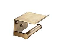 OVLIIYWZY Portarrollos de Papel higiénico Portarrollos de Papel higiénico Estantes de baño multifunción de Aluminio con cenicero Estante para Toallas Soporte para teléfon