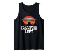 Ovni Arizona Desierto Secuestro Atardecer Camiseta sin Mangas
