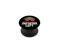 Ovni Arizona Desierto Secuestro Atardecer PopSockets PopGrip Adhesivo