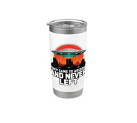 Ovni Arizona Desierto Secuestro Atardecer Vaso térmico de acero inoxidable de doble pared